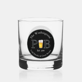 Moderne klassische Pub Drink Brillen Rocks Whiskey Whiskyglas