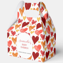 Moderne kleine Sweetheart Valentine Baby Dusche