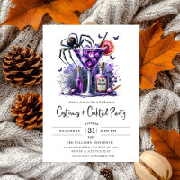 Moderne Kostüme und Cocktail-Halloween-Party