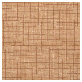 Moderne Kreuzschraffur-Jute-Textur-Muster Stoff