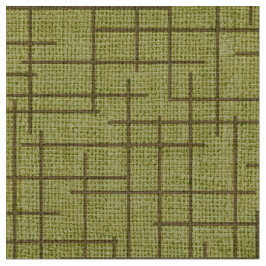 Moderne Kreuzschraffur-Jute-Textur Stoff