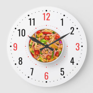 Moderne Küche- und Restaurant-Dekoration - Einziga Große Wanduhr