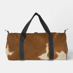 Moderne Kuh Imitate Leather Elegante Collection Duffle Bag