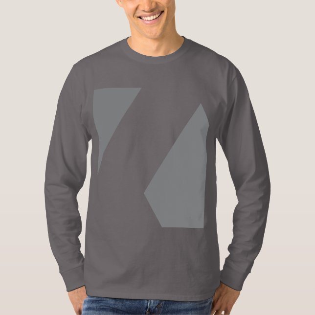 Moderne, kühne, einfache, trendige, urbane geometr T-Shirt (Vorderseite)
