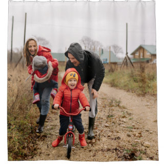 Moderne kundenspezifische Foto-Duschvorhang-Gesche Duschvorhang