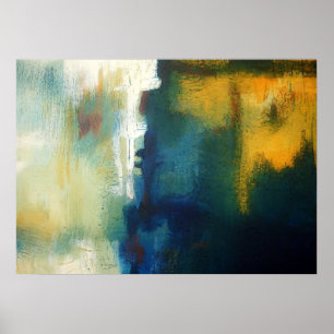 Moderne Kunst Abstrakte Malerei Art Print Poster