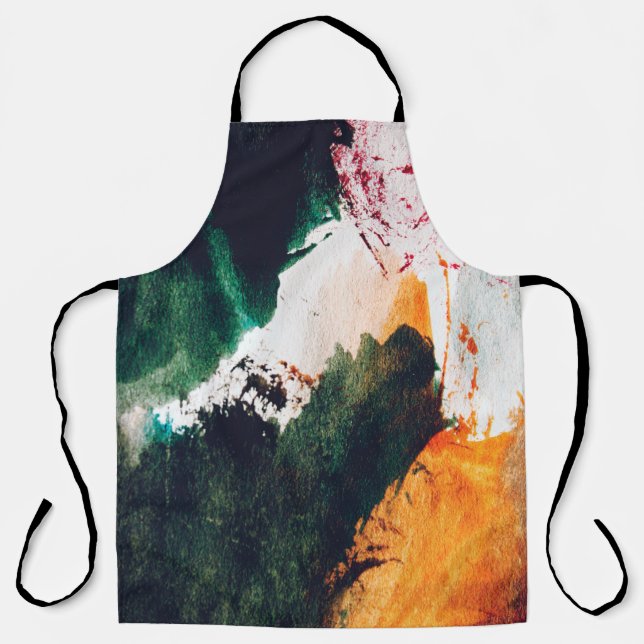 Moderne Kunst, abstrakte Malerei. Fine Art abstrak Schürze (Vorderseite)