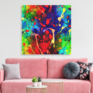 Moderne Kunst auf Leinwand