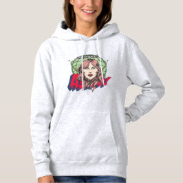 Moderne Kunst Cartoon Illustration Retro Pop Art Hoodie