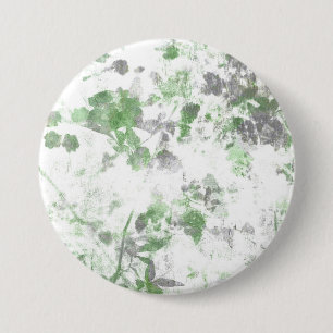 Moderne Kunst der Blume und Wandstruktur Button