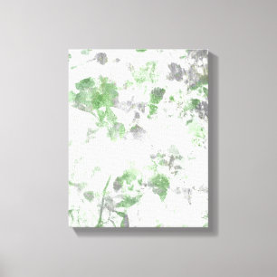 Moderne Kunst der Blume und Wandstruktur Leinwanddruck