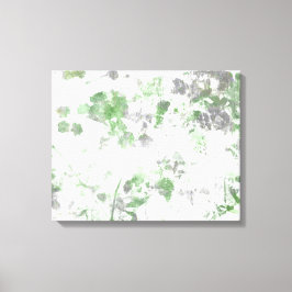 Moderne Kunst der Blume und Wandstruktur Leinwanddruck