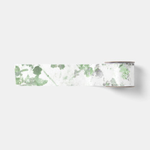 Moderne Kunst des Blumenmusters und Satinband