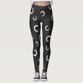 Moderne Kunst Enso Symbol Zen Leggings