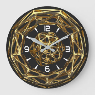 Moderne Kunst Große Wanduhr