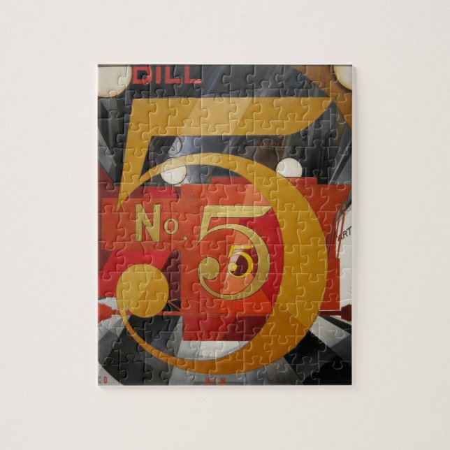 Moderne Kunst kubistische Demuti Abbildung 5 in Go (Vertikal)
