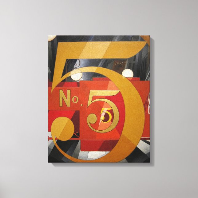 Moderne Kunst kubistische Demuti Abbildung 5 in Go Leinwanddruck (Vorderseite)