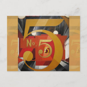 Moderne Kunst kubistische Demuti Abbildung 5 in Go Postkarte