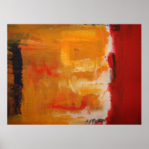 Moderne Kunst - Minimalistisches Abstrakt Art Post Poster