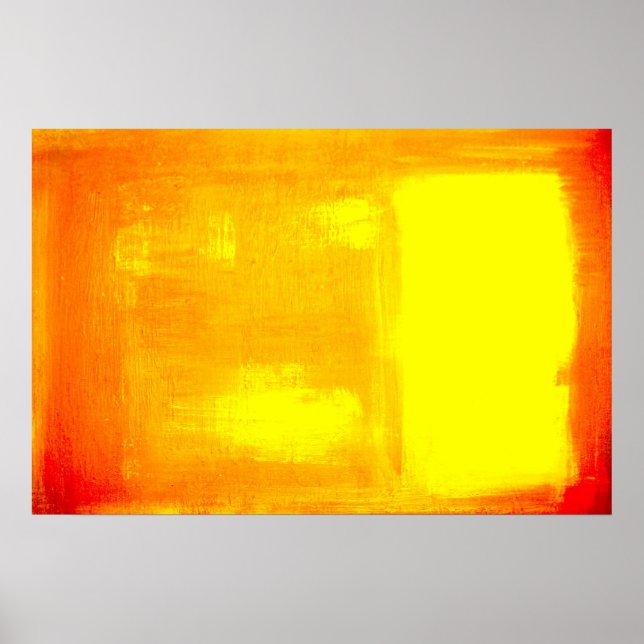 Moderne Kunst - Minimalistisches Abstraktes Kunstg Poster (Vorne)
