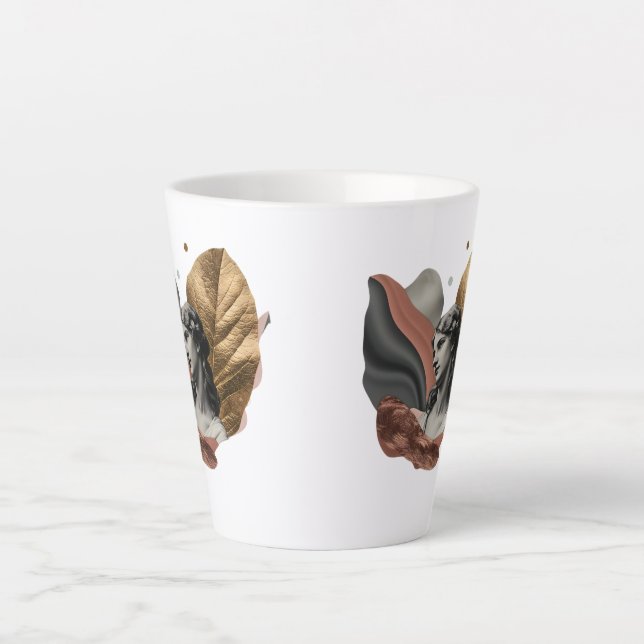 Moderne Kunst mit zeitloser Gnade der Venus Milchtasse (Vorderseite)