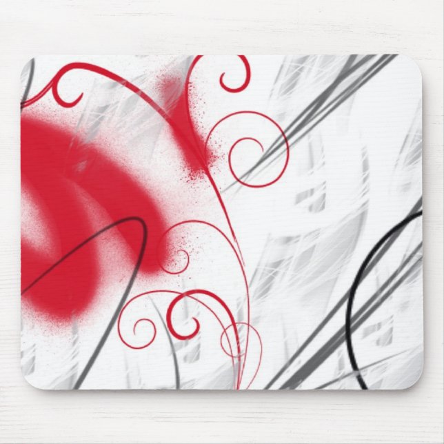 Moderne Kunst Mousepad (Vorne)