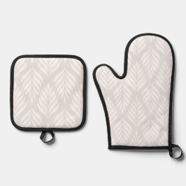 Moderne Kunst Ofenhandschuh & Topflappen-Set