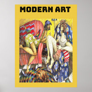 Moderne Kunst Poster