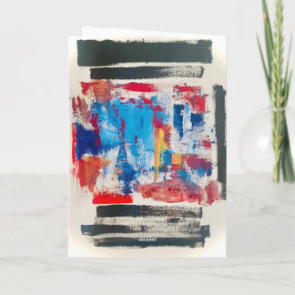 Moderne Kunst Schreibwaren Karte