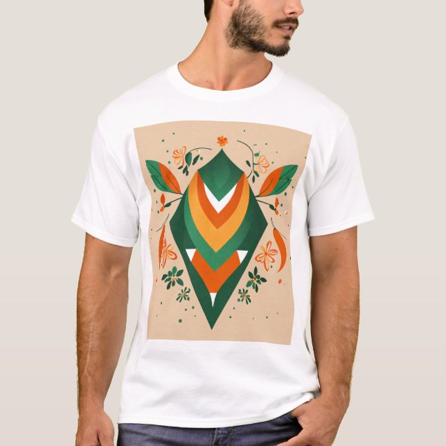 Moderne Kunst T-Shirt (Vorderseite)