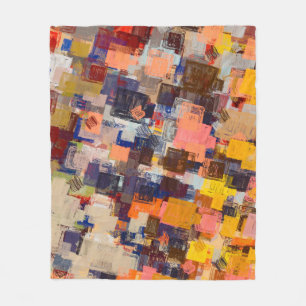 Moderne Kunst zeichne. Digitale Texturtapete. Kuns Fleecedecke