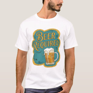 Moderne KUNSTBRAUEREI ERFORDERLICH künstlerisches T-Shirt