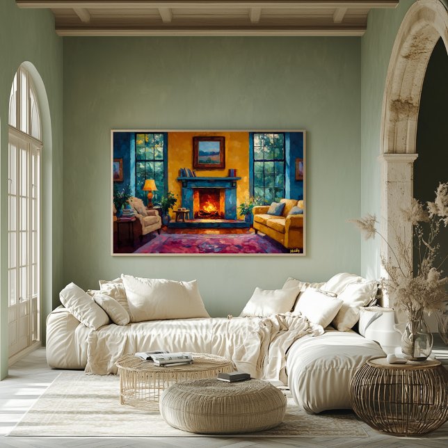 Moderne Kunstsammlung Fauvismus - Lebhafte Farben Poster (Von Creator hochgeladen)