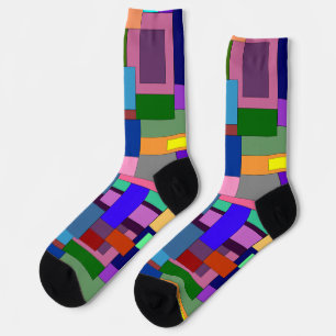 Moderne Kunstsocken Socken