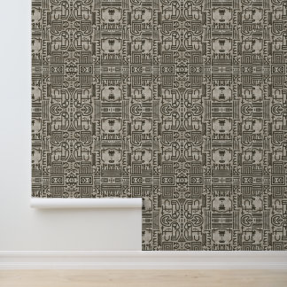 Moderne Labyrinth-Luxus Tapete