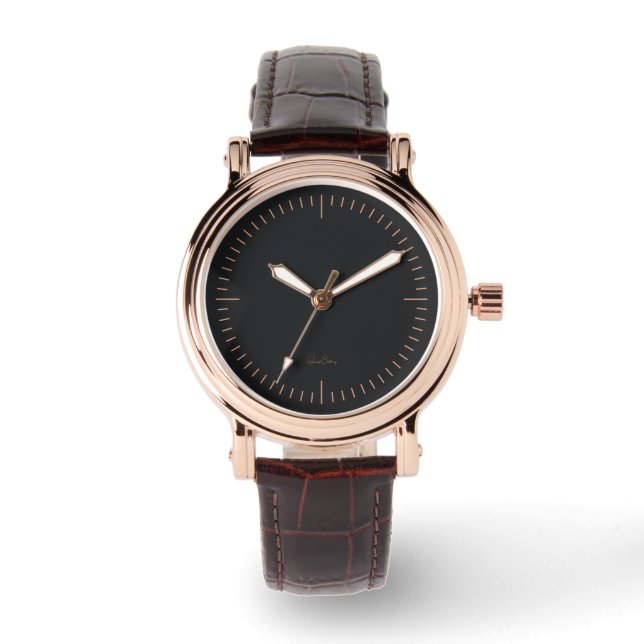 Moderne Ladys Luxury Armbanduhr (Vorderseite)