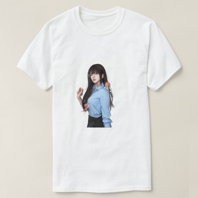 Moderne Landschaft T-Shirt (Design vorne)