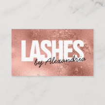 Moderne Lashes Rose Gold Glitzer Sparkone Eyelashe