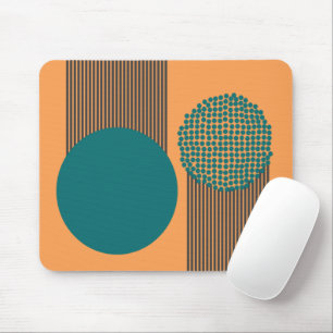 Moderne Laufbahnen und Linien des mittleren Jahrhu Mousepad