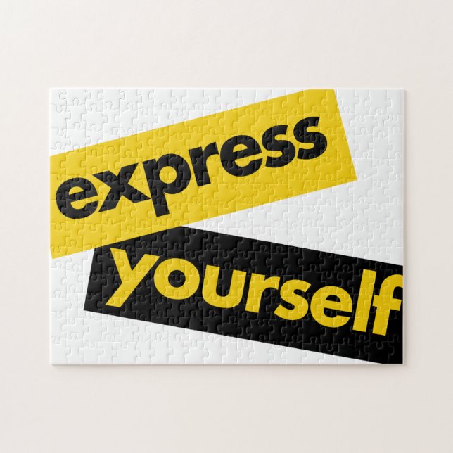 Moderne, lebendige, kühne Grafik von Express-Sie s (Horizontal)