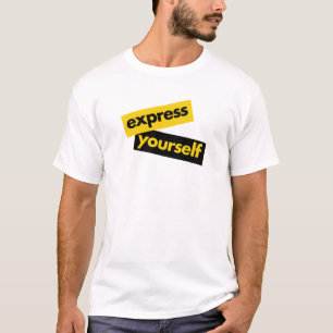 Moderne, lebendige, kühne Grafik von Express Yours T-Shirt