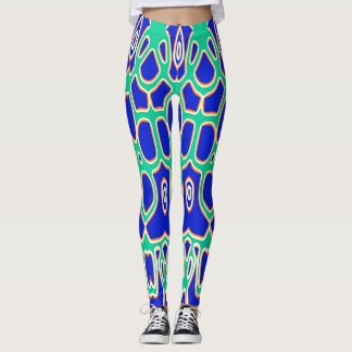 Moderne, lebendige Leggings "Ratti_Creative_Arts"