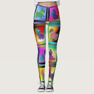 Moderne Leggings für Welpenjunge Liebe
