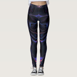Moderne Leggings mit abstrakter Transitfarbe in Sc
