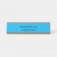 Moderne Legitimation Schlicht Sky & Ocean Blue