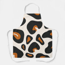 Moderne Leopard Print Schürze - Chic Kitchen Style