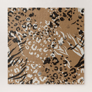 Moderne Leoparden: wilde Natur.