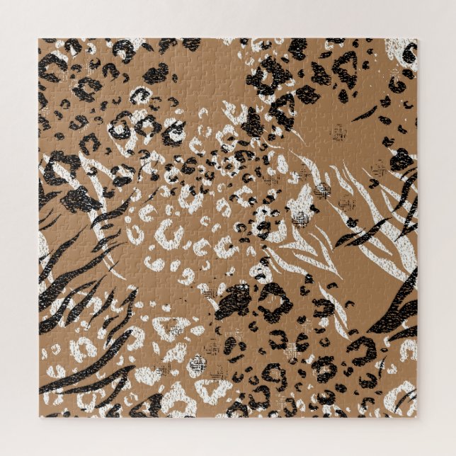 Moderne Leoparden: wilde Natur. (Vertikal)