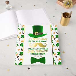 Moderne Leprechaun St. Patrick's Day Kinderdusche Gästebuch