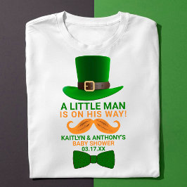 Moderne Leprechaun St. Patrick's Day Kinderdusche T-Shirt